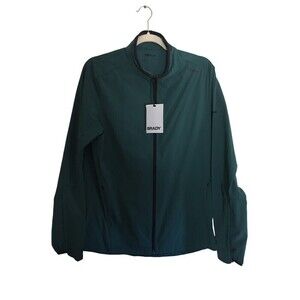 Tom Brady Brand Track Jacket Men's Size Small Spruce Zero Weight Train